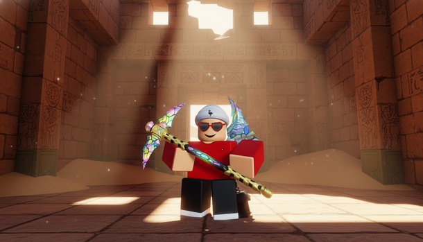 Unlock the Prismatic Pickaxe in Roblox The Forge in Minutes