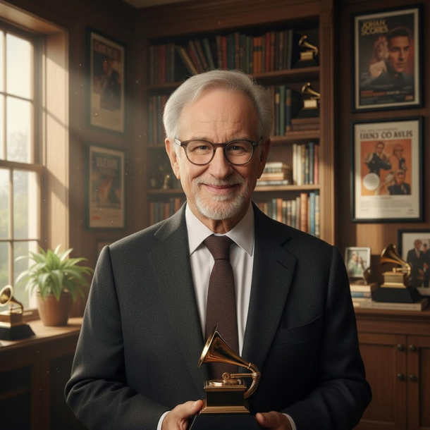 Steven Spielberg Finally Joins Hollywood’s Most Exclusive Club With Grammy Win
