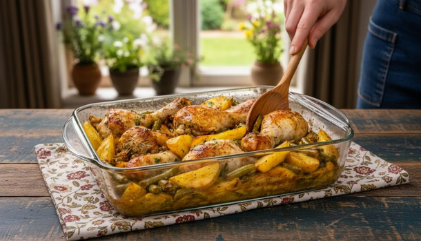 Dinner Cooks Itself While You Relax: Juicy Chicken and Veggies with Just 5 Minutes of Prep