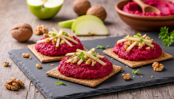 This Beet-Apple Spread Is the Vibrant, Vitamin-Packed Upgrade Your Snacks Need