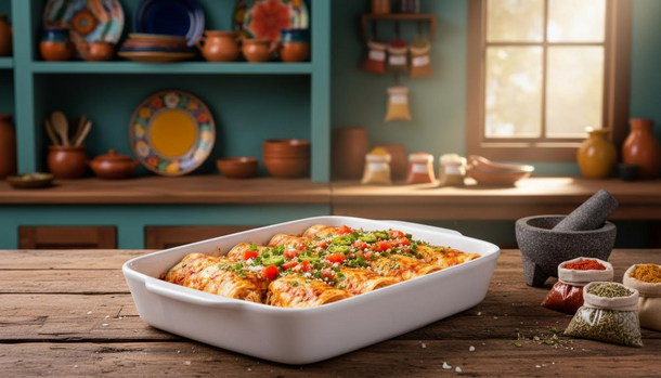 Melty, Spiced, Unforgettable: 30-Minute Chicken and Cheese Enchiladas