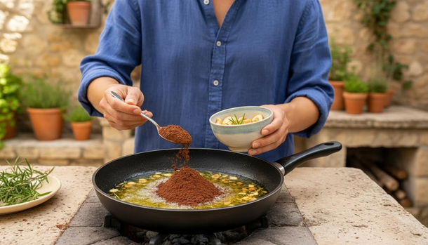 I Toss Cocoa Into Bubbling Butter For Ultra-Moist Chocolate Bites With A Gooey Center