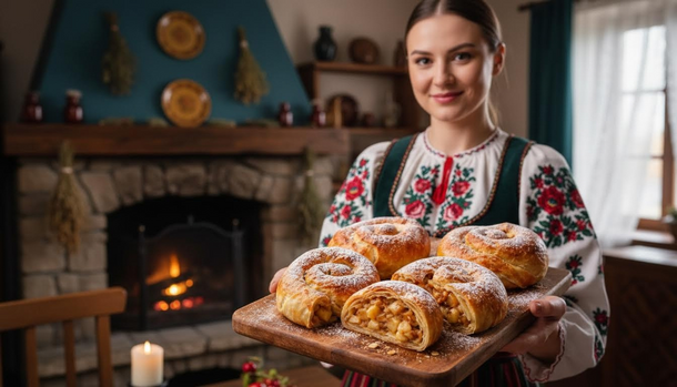 Flaky Apple Vertuta With a Hidden Twist Is Your New Festive Showstopper