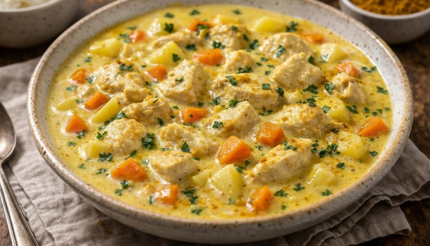 Make This Creamy Chicken Curry Soup Once—and Everyone Will Beg for Seconds