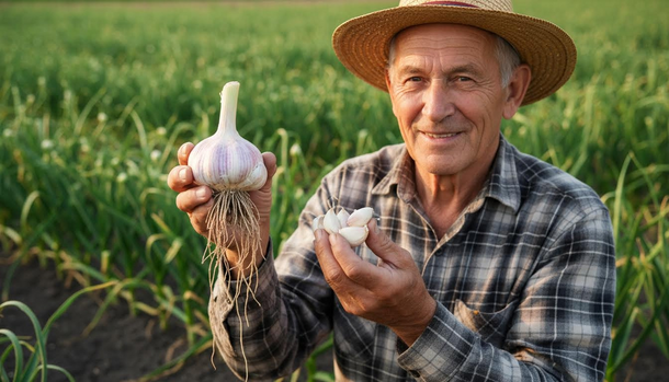 April’s Overlooked Pre-Fertilizing Step That Sends Garlic Soaring: Apple-Size Bulbs, Crisp Cloves, Outstanding Shelf Life