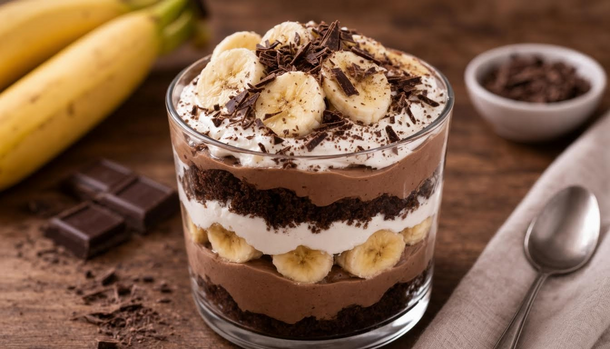 Steal the Spotlight With an Effortless Chocolate-Banana Trifle That Wins Hearts at First Bite