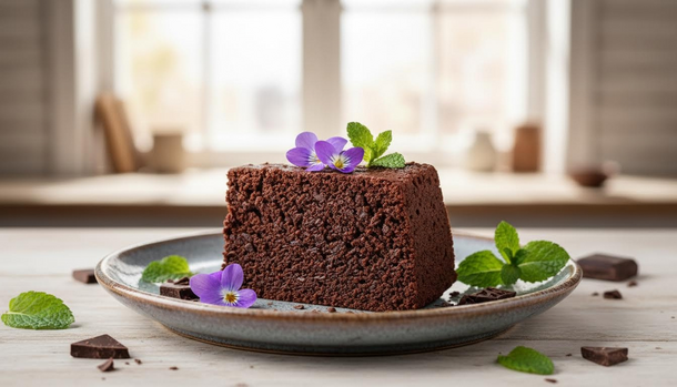 Slim-Down Dessert: Fudgy 5-Minute Chocolate Brownies With No Sugar or Flour