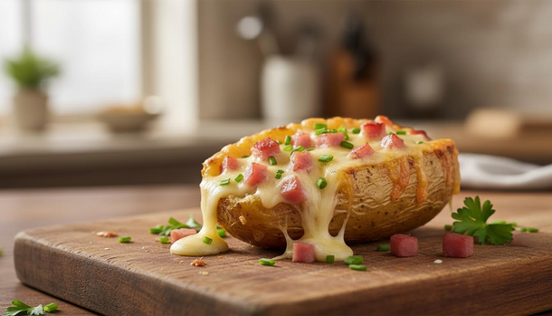These Crispy Ham-and-Cheese Potato Shells Disappear in Minutes