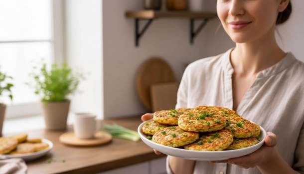 Breakfast, Upgraded: Cloud-Soft Egg Fritters in Minutes