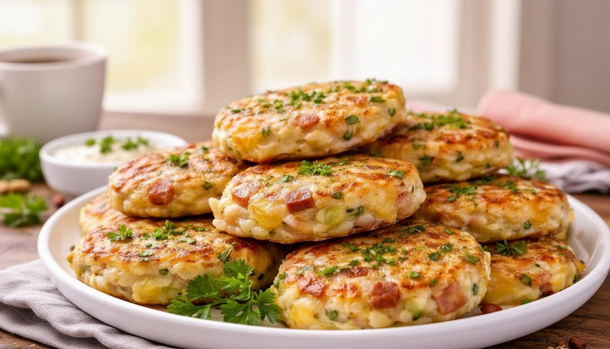 Cheesy Sausage Fritters Are the 15-Minute Family Breakfast You’ll Make on Repeat