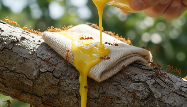 One Yellow Rag Trick That Sends Ants Packing and Banishes Aphids for Good