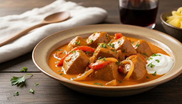 One-Pot Hungarian Veal Paprikash Is Your New Cozy-Night Obsession