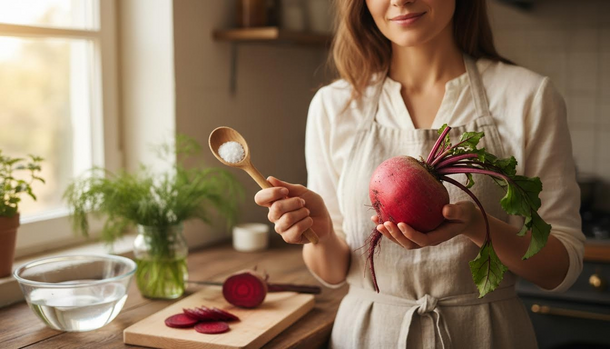 One Spoon Per Liter: Make Beets Vibrant and Sweet in Just 7 Minutes