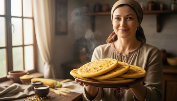 Bring the Caucasus Home with Siskal, the Cornmeal Flatbread Your Family Will Crave