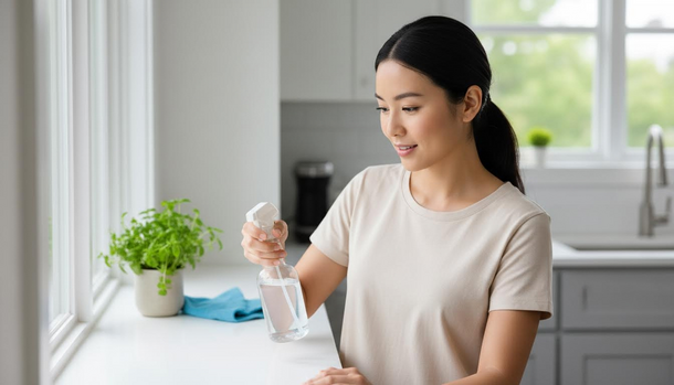 Stop Wasting Money on Sprays: The 3-Spritz Hack That Makes Windowsills Snow-White—No Yellowing, No Planter Marks
