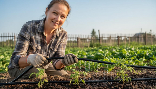 One-Hour Garden Upgrade: Turn a Basic Hose Into a Back-Saving Drip Irrigation System