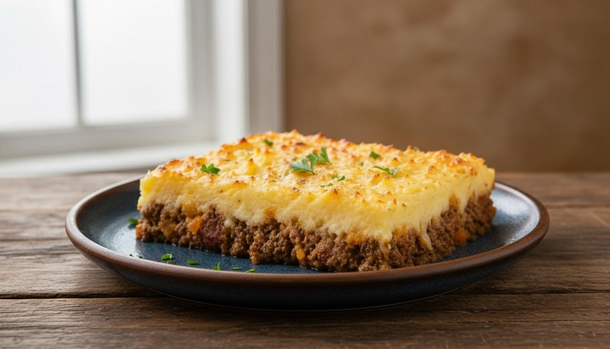 Level Up Dinner with This Ultra-Juicy Potato and Beef Casserole