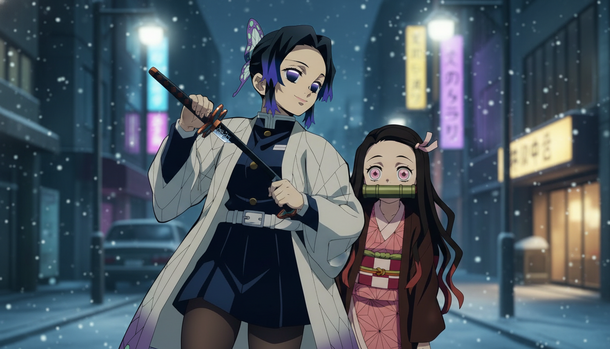 Demon Slayer Hits 220 Million+: Ufotable Drops Nezuko and Shinobu Winter Tights Fans Will Actually Want