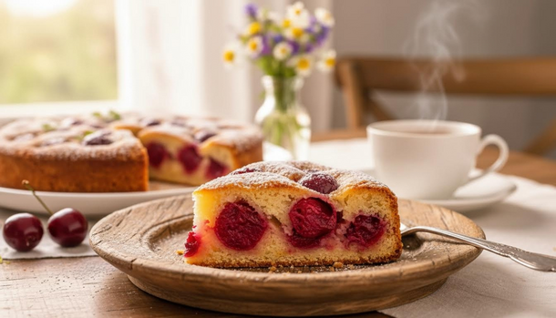 Bake This Cherry Charlotte Once and It Becomes Tradition: Cloud-Soft Crumb, Bright Cherry Tang