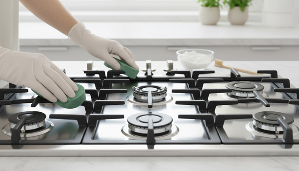 Erase Years of Baked-On Grease from Stove Burners with This Budget Hack