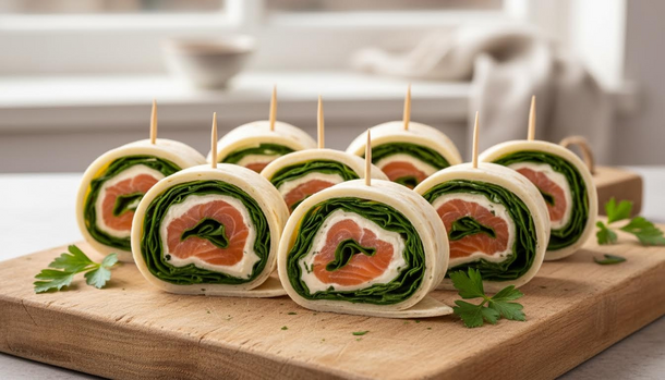 These Elegant Salmon Pinwheels Are Ready in Minutes and Disappear Even Faster
