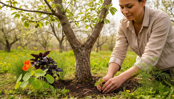 These Companion Plants Supercharge Cherries and Plums—Double the Harvest, Living Soil, No Aphids