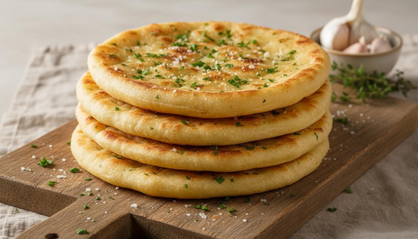 Skip the Bakery: Easy Garlic Flatbreads That Wow for Pennies