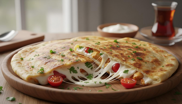 This Turkish-Style Quesadilla Will Make You Rethink Breakfast