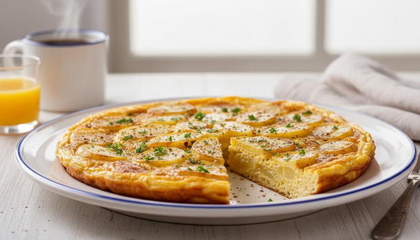 One Pan, Zero Stress: The Potato Omelet That Supercharges Your Morning
