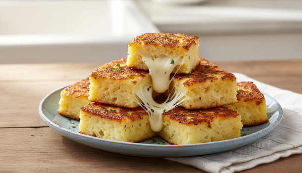 10-Minute Cheesy Sunshine Bites Are the Crispy, Gooey Upgrade to Your Morning Toast
