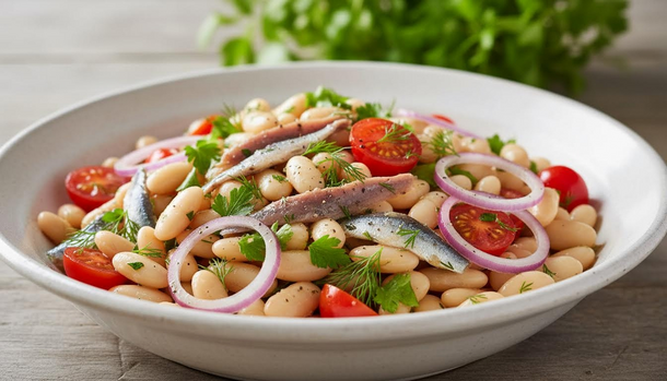 Anchovy-Kissed Bean Salad Is the Bold, Healthy Twist Your Dinner Needs