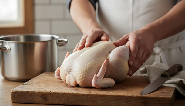 The One Prep Step That Makes Supermarket Chicken Taste Farm-Fresh and Produces Crystal-Clear Broth