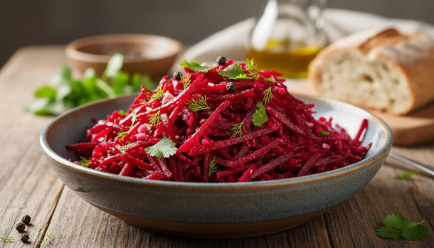 Make-Ahead Beet Salad You’ll Crave All Week—Big-Batch It, Keeps a Week, Perfect With Meat or Bread