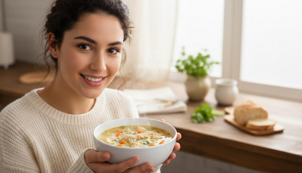 The One-Pot Chicken and Rice Soup That Makes Any Night Feel Like Home