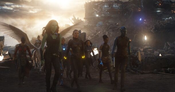 Endgame won the weekend seven years late and its famous last scene now has Loki in it