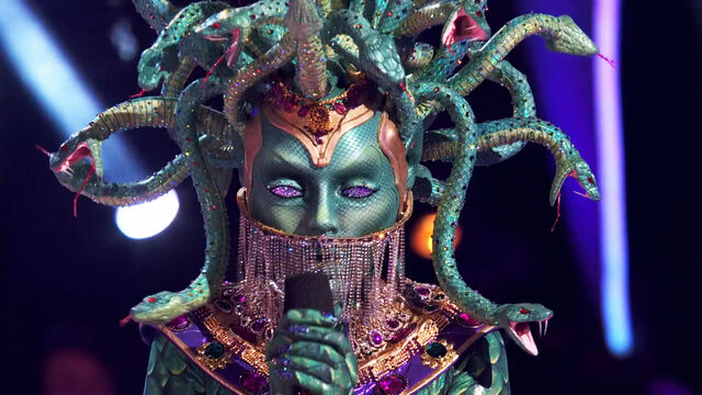 5 A-List Singers Who Might Be Underneath the Masked Singer Medusa Costume 5 A-List Singers Who Might Be Underneath the Masked Singer Medusa Costume