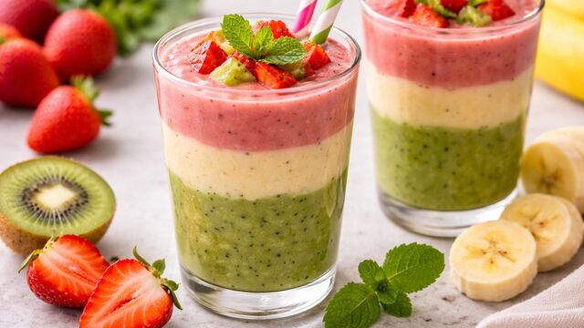 Your New Morning Obsession: The Banana-Kiwi-Strawberry Smoothie That’s Pure Bliss