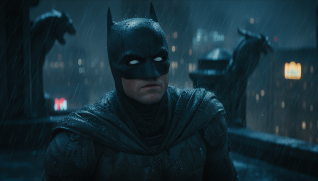 James Gunn Just Teased a Blue-Grey Batman Suit With White Eyes for the DCU