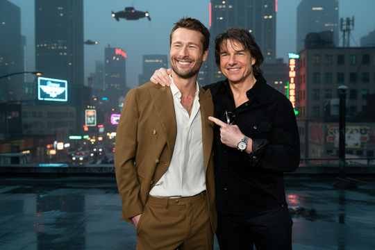 The Game-Changing Tip Tom Cruise Gave Glen Powell on The Running Man The Game-Changing Tip Tom Cruise Gave Glen Powell on The Running Man