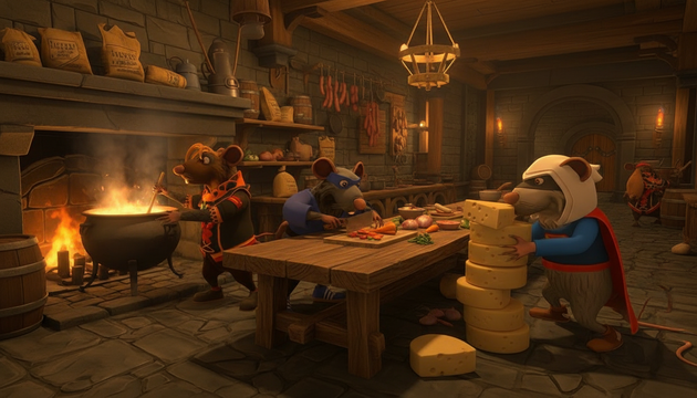 Medieval Rat Chefs Cook Up 90% Positive on Steam in Overcooked-Style Hit