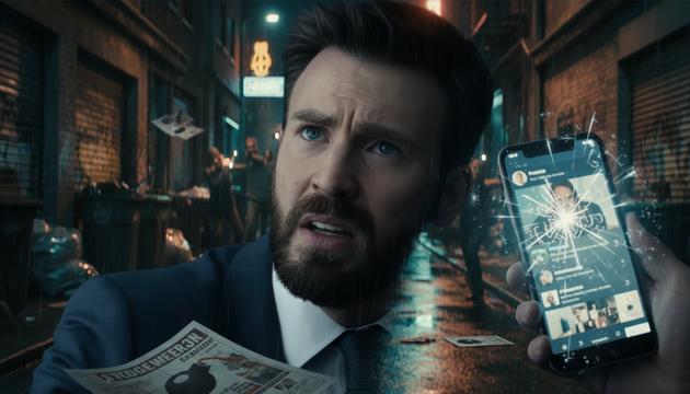 Chris Evans Sparks Fury After Signing a Bomb