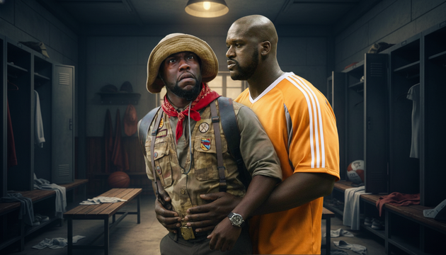 Shaquille O’Neal’s Off-Script Onstage Move Leaves Kevin Hart Visibly Uncomfortable