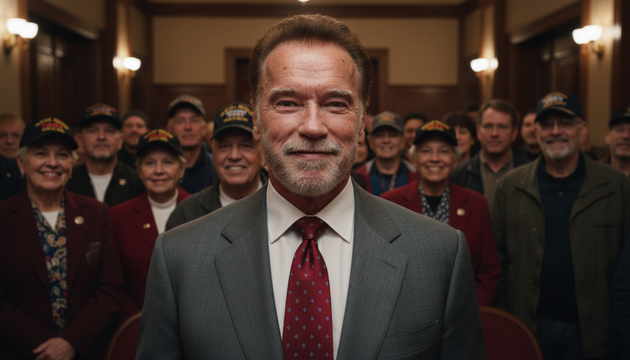 Arnold Schwarzenegger Gives Veterans a VIP First Look at New Movie Remake