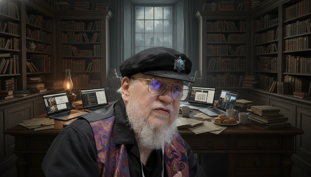 GRRM Says He’s Racing to Finish The Winds of Winter — So Why Is He Juggling Four Shows and a Documentary?