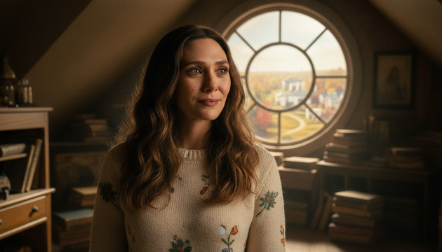 Marvel Star Elizabeth Olsen Breaks Free of Grief Roles After WandaVision With Hopeful Afterlife Rom-Com Eternity