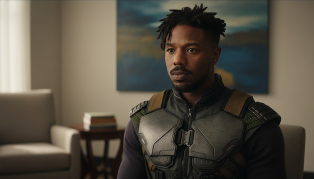 Why Black Panther Sent Michael B. Jordan to Therapy