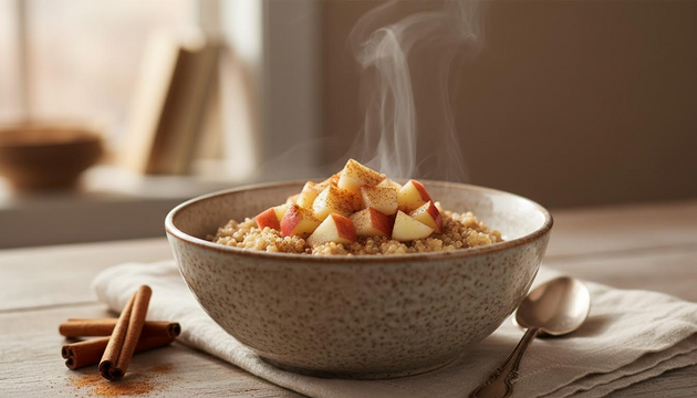 Meet Your New Morning Obsession: A Cozy Quinoa–Apple–Cinnamon Bowl