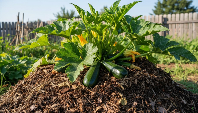 Ditch the Garden Bed: The Compost-Pile Method That Makes Zucchini Practically Grow Themselves