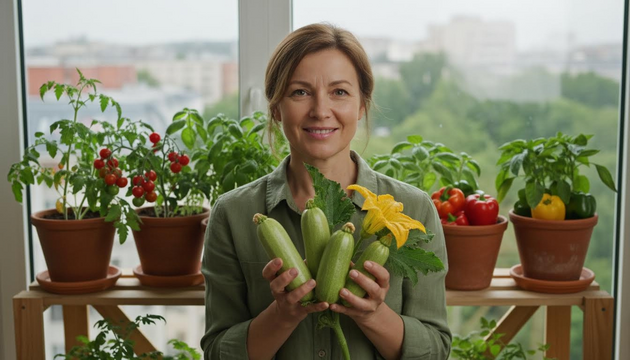 The Indoor Zucchini Method That Delivers Four Per Plant Year-Round — No Garden Beds or Greenhouse Required