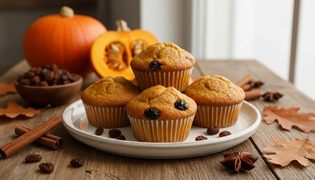 The Family-Favorite Pumpkin-Raisin Muffins That Vanish in Minutes — Real Ingredients, No Fuss